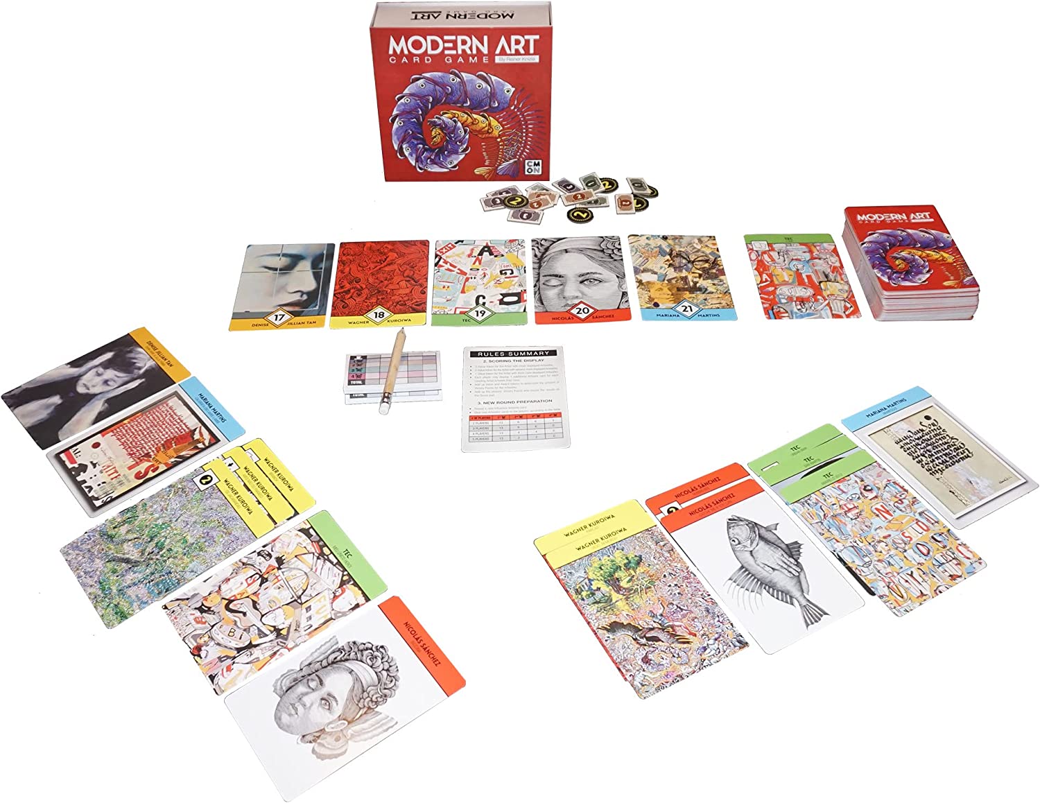 Modern Art : The Card Game